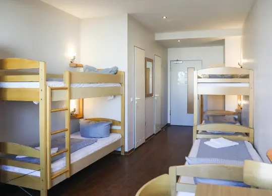 Auf Klassenfahrt mit HEROLÉ: 5-Bett-Zimmer im acama Hostel Kreuzberg in Berlin