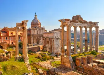 Auf Klassenfahrt mit HEROL&Eacute;: Forum Romanum in.Rom