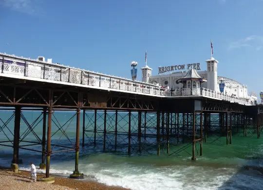 Brighton Pier in Brighton Auf Klassenfahrt mit HEROLÉ: Brighton Pier in Brighton.