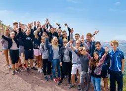 Schulklasse in Kampanien Auf Klassenfahrt mit HEROLÉ: Schulklasse in Kampanien.