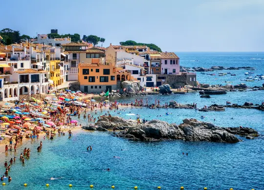 Calella in Katalonien Auf Klassenfahrt mit HEROLÉ: Calella in Katalonien.
