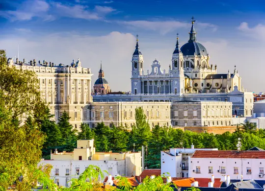 Auf Klassenfahrt mit HEROLÉ: Stadtansicht Madrid in Madrid.