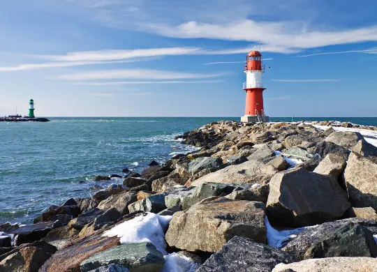 Auf Klassenfahrt mit HEROLÉ: Mole an der Ostsee.