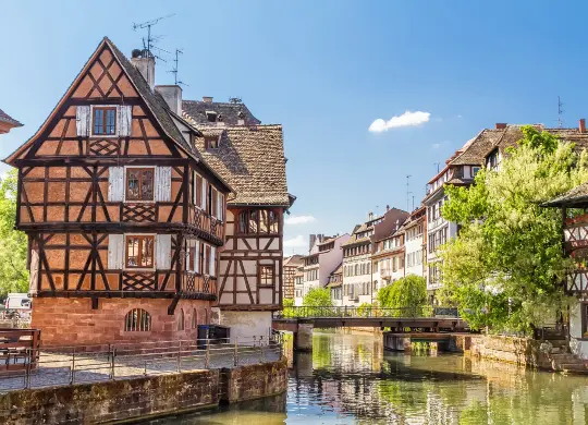 Fachwerkhaus in Straßburg Auf Klassenfahrt mit HEROLÉ: Fachwerkhaus in Straßburg.