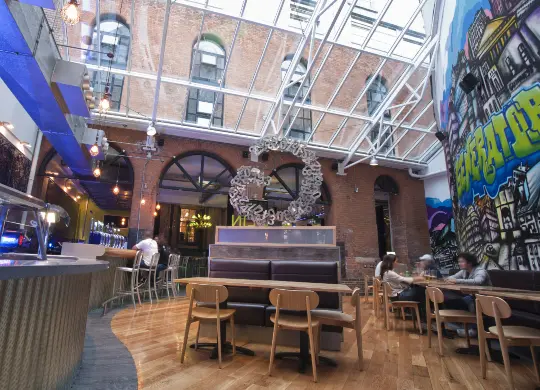 Auf Klassenfahrt mit HEROLÉ: Generator in Dublin.