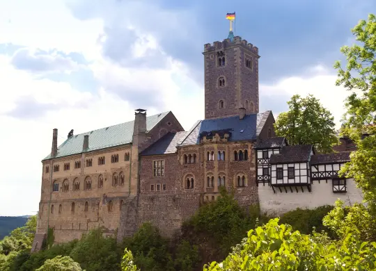 Auf Klassenfahrt mit HEROLÉ: Wartburg in Erfurt.
