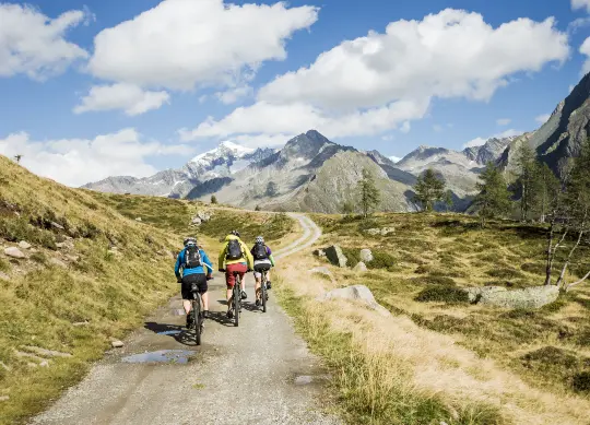 Mountain Biker in Tirol Auf Klassenfahrt mit HEROLÉ: Mountain Biker in Tirol.