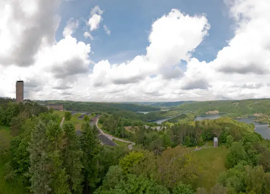 Panoramabild in der Eifel Auf Klassenfahrt mit HEROLÉ: Panoramabild in der Eifel.