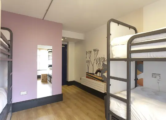 Auf Klassenfahrt mit HEROLÉ: Generator Hostel (Mehrbettzimmer) in Dublin.
