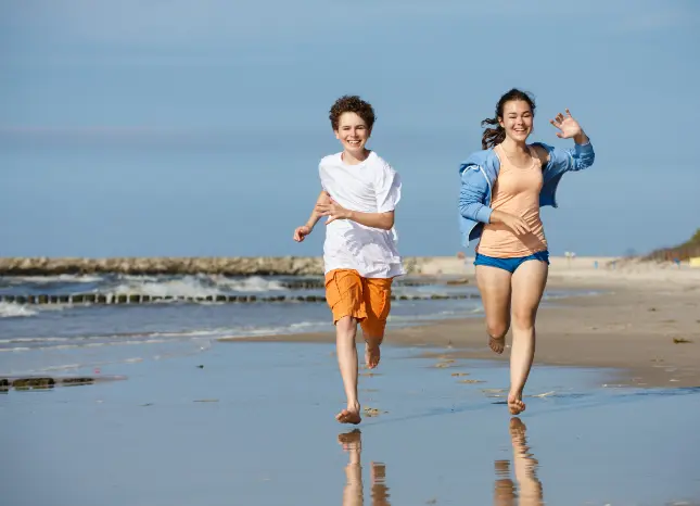 Auf Klassenfahrt mit HEROLÉ: Schleswig Holsteiner Küste an der Ostsee.