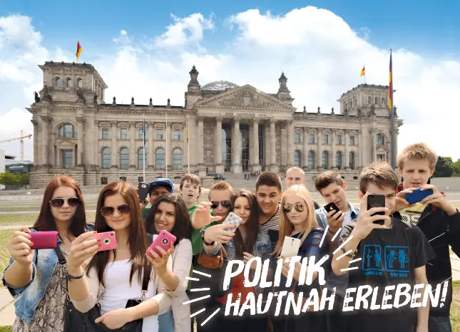 Auf Klassenfahrt mit HEROLÉ: Reichstag in Berlin.