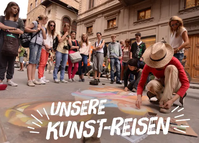 Auf Klassenfahrt mit HEROLÉ:  Sie suchen eine Kunst- Reise? Nutzen Sie die Chance eine unserer Kunst- Reisen zu buchen 