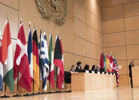 Büro der Vereinten Nationen in Genf Auf Klassenfahrt mit HEROLÉ: Besuchen Sie das Büro der Vereinten Nationen in Genf