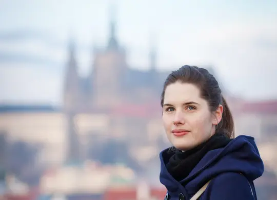 Auf Klassenfahrt mit HEROLÉ: Genießen Sie auch diesen einzigartigen Blick von der Burg in Prag 