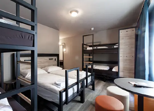 Auf Klassenfahrt mit HEROLÉ: Ein Mehrbettzimmer im a&o Warschau
