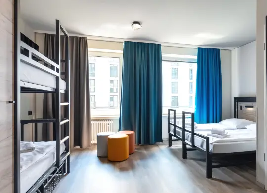 Auf Klassenfahrt mit HEROLÉ: Zimmer im a&o Hostel Nürnberg