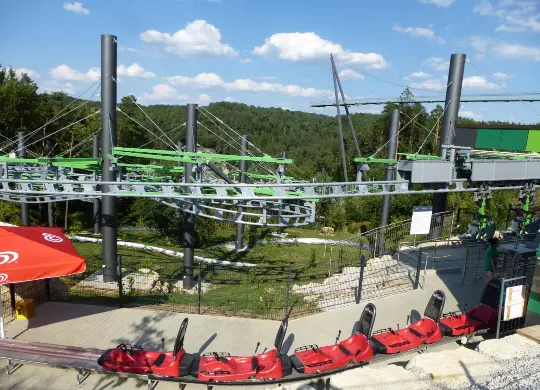 Auf Klassenfahrt mit HEROLÉ: Sommerrodelbahn Pottenstein in der Fränkische Schweiz