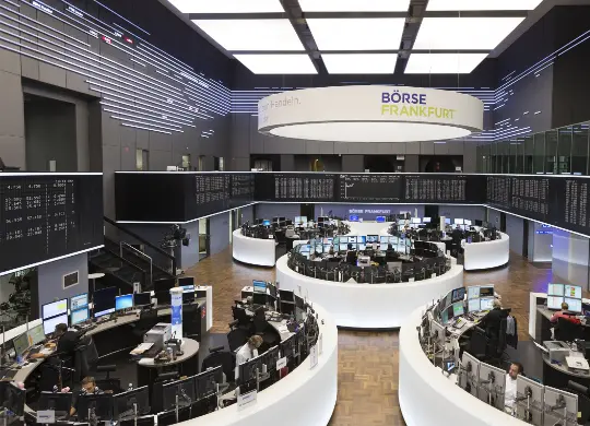 Auf Klassenfahrt mit HEROLÉ: Handelssaal in der Börse Frankfurt