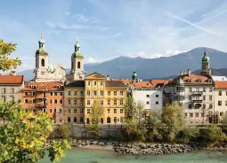 Auf Klassenfahrt mit HEROLÉ: Blick auf die Altstadt von Innsbruck