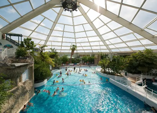 Auf Klassenfahrt mit HEROLÉ: Aqua Mundo im Centerparcs Park De Haan