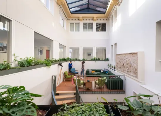 Auf Klassenfahrt mit HEROLÉ: Plaza im Stayokay Hostel Den Haag