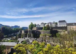 Auf Klassenfahrt mit HEROLÉ: Luxemburg - Aussicht auf das Festungsplateau
