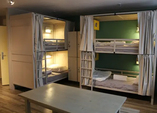Auf Klassenfahrt mit HEROLÉ: Mehrbettzimmer im wombat's City Hostel München