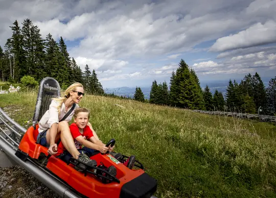 Österreich Auf Klassenfahrt mit HEROLÉ: Graz Sommerrodelbahn
