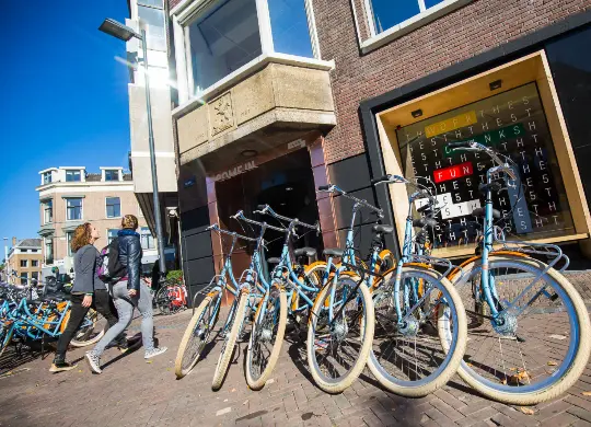 Stayokay Hostel in Utrecht Auf Klassenfahrt mit HEROLÉ: Stayokay Hostel in Utrecht.