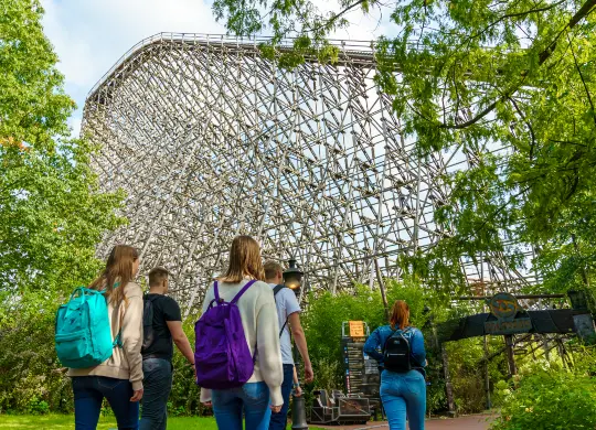 Auf Klassenfahrt mit HEROLÉ: Colossos im Heide Park Ressort, Lüneburger Heide