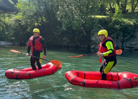 Auf Klassenfahrt mit HEROLÉ: Kayak in der Toskana