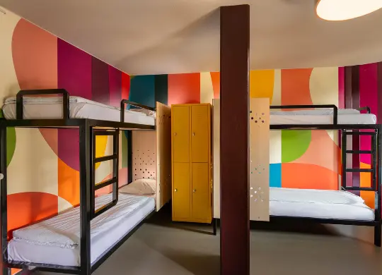 Auf Klassenfahrt mit HEROLÉ: Mehrbettzimmer im Stayokay Hostel Rotterdam