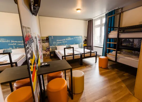 Auf Klassenfahrt mit HEROLÉ: Mehrbettzimmer im A&O Hostel Hamburg Hauptbahnhof