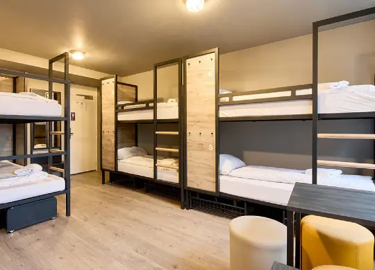 Auf Klassenfahrt mit HEROLÉ: Mehrbettzimmer im a&o Hostel Rotterdam City