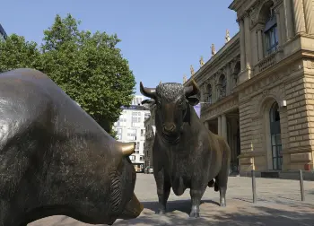 Börse in Frankfurt Auf Klassenfahrt mit HEROLÉ: Börse in Frankfurt.