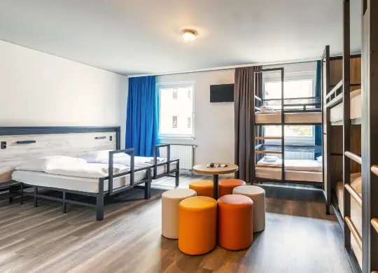 Auf Klassenfahrt mit HEROLÉ: Mehrbettzimmer im a&o Budapest City