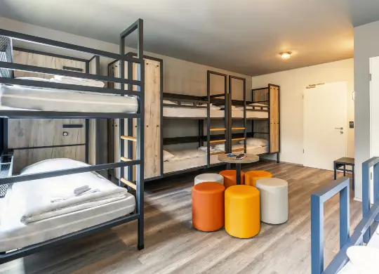 Auf Klassenfahrt mit HEROLÉ: Mehrbettzimmer im a&o Budapest City