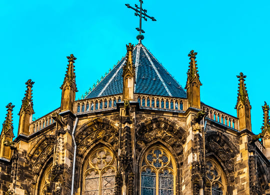 Klassenfahrten Aachen - Spitze des Aachener Doms Klassenfahrten Aachen - Spitze des Aachener Doms