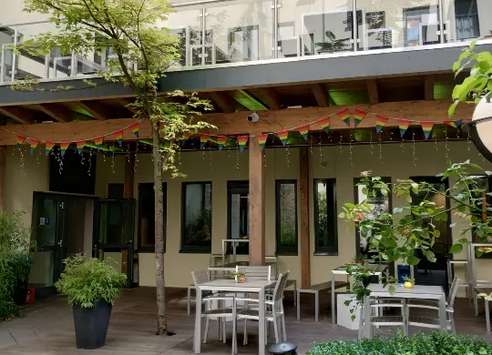 Auf Klassenfahrt mit HEROLÉ: Neue Terrasse im acama Kreuzberg in Berlin