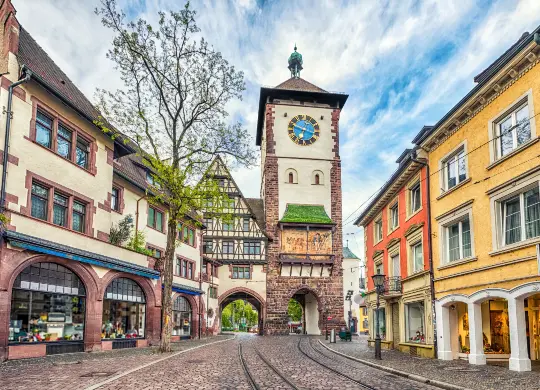 Auf Klassenfahrt mit HEROLÉ: Die Altstadt von Freiburg.