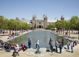 Amsterdam - Rijksmuseum Klassenfahrt - Amsterdam - das Rijksmuseum von außen