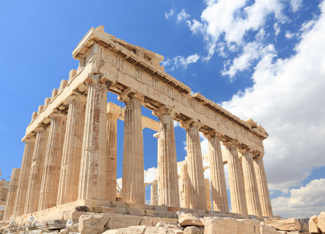 Parthenon in Athen Auf Klassenfahrt mit HEROLÉ: Parthenon in Athen.