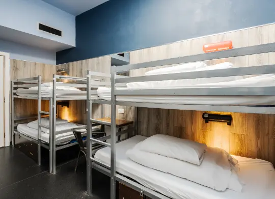 Auf Klassenfahrt mit HEROLÉ: Doppelstockbetten im Kabannas Hostel in Liverpool