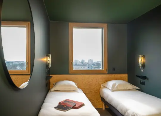 Auf Klassenfahrt mit HEROLÉ: Doppelzimmer im Eklo Hotel in Lyon