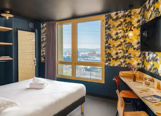 Auf Klassenfahrt mit HEROLÉ: Doppelzimmer im Eklo Hotel in Lyon