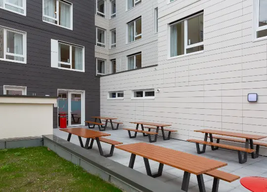 Auf Klassenfahrt mit HEROLÉ: Lyon Meininger Hotel Lyon Terrasse