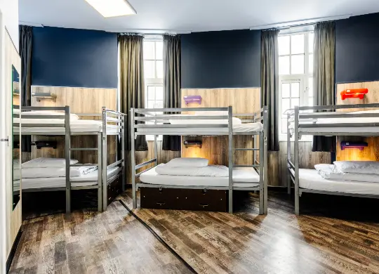 Auf Klassenfahrt mit HEROLÉ: Mehrbettzimmer im Kabannas Hostel in Liverpool
