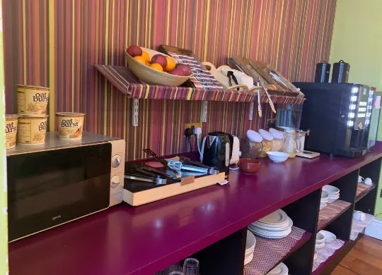 York Auf Klassenfahrt mit HEROLÉ: Safestay York Frühstücksbuffet