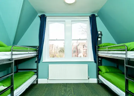 Auf Klassenfahrt mit HEROLÉ: Vierbettzimmer in der YHA Canterbury
