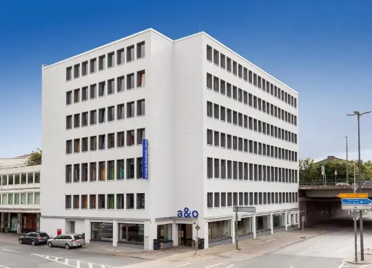 Auf Klassenfahrt mit HEROLÉ: Außenansicht des a&o Hostels Bremen